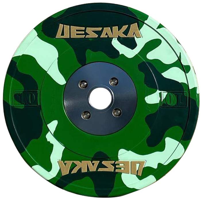 D-Type Rubber Plates Camo Series – Camo Series – 15kg