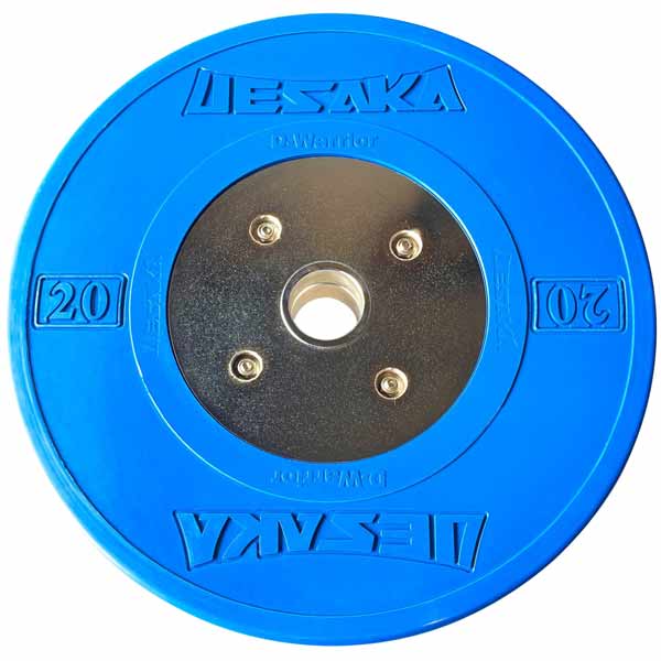 D-Type Rubber Plates – Coloured – 20kg