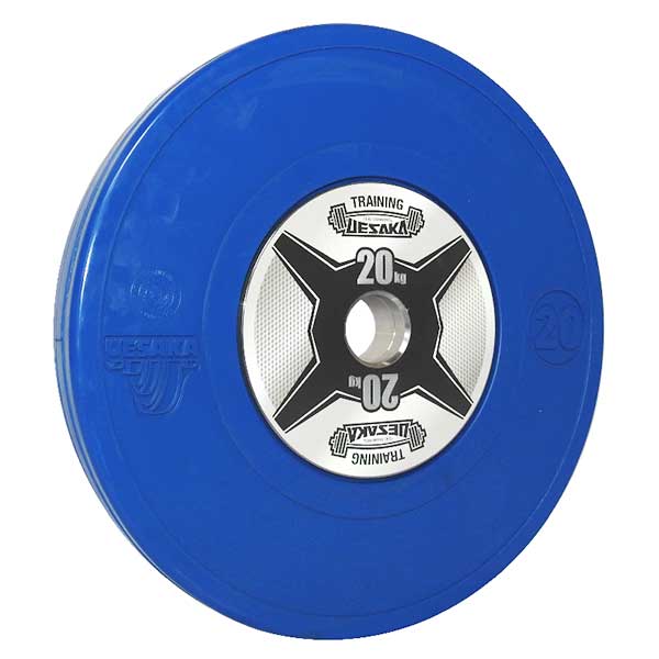 Coloured Training Rubber Plates – 20kg