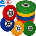 Coloured Training Rubber Plates – 10kg