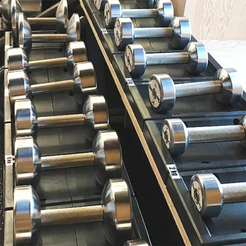 X-dumbbell (steel) – Steel – 3 kg