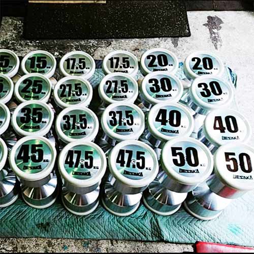 X-dumbbell (rubber) – Rubber – 3 kg