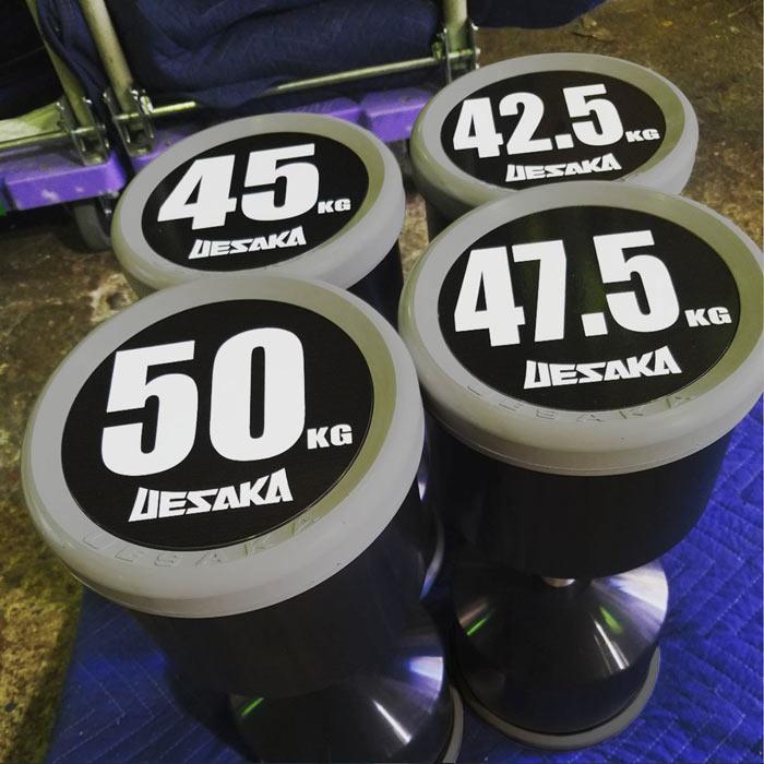 X-dumbbell (rubber) – Rubber – 1 kg